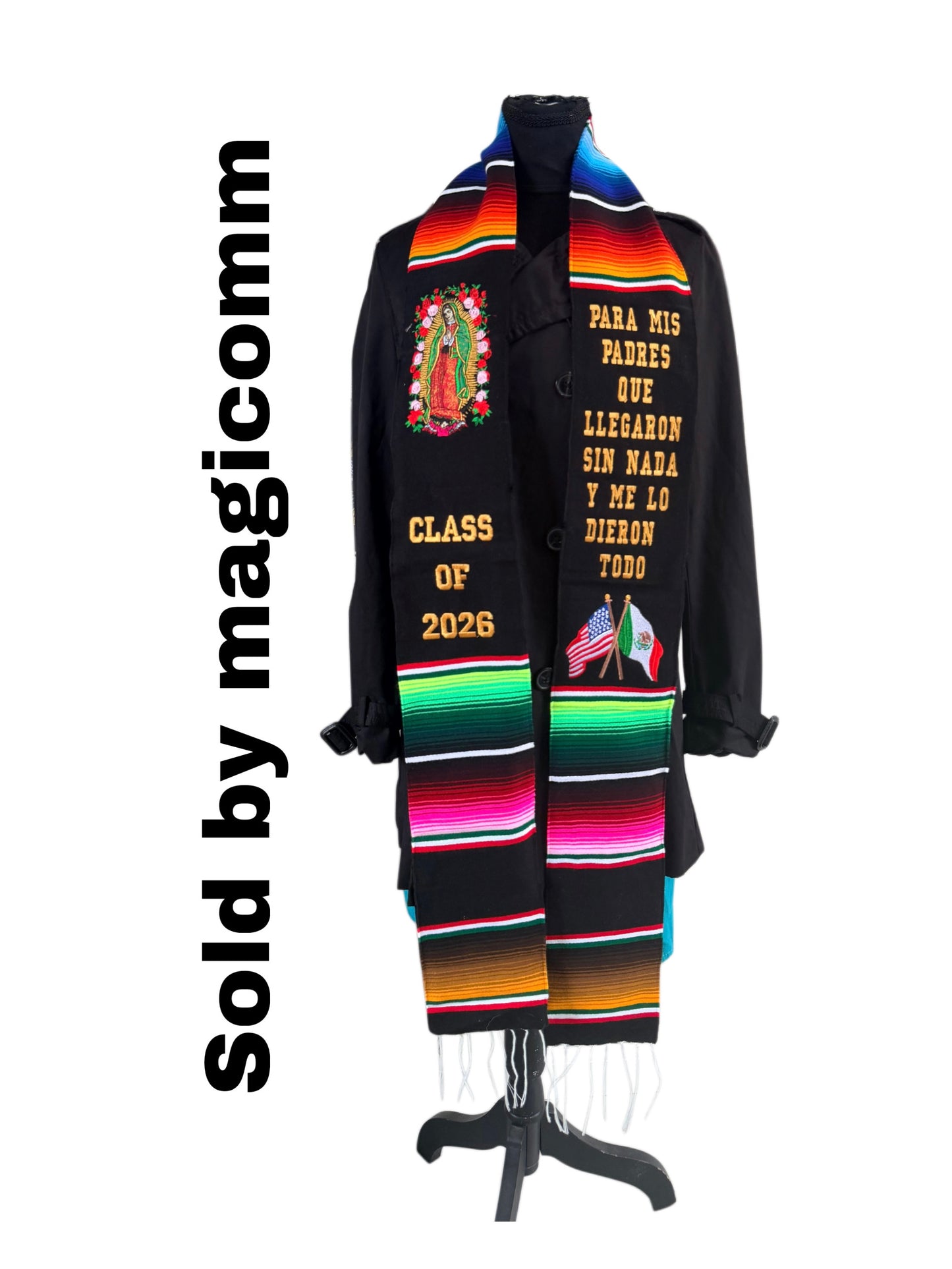 Estolas de graduación 2026. Stoles 🎓