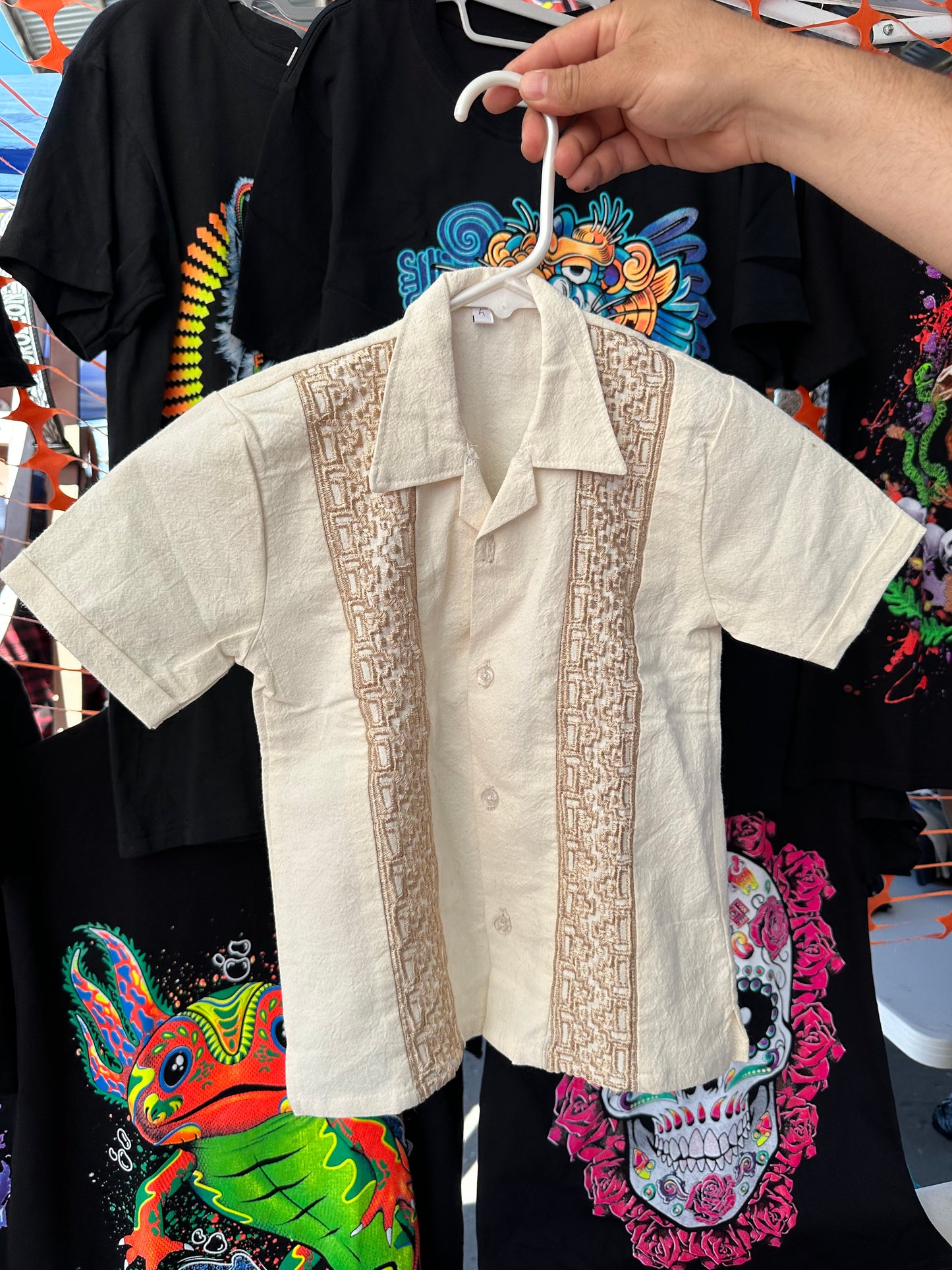 Guayabera para niño