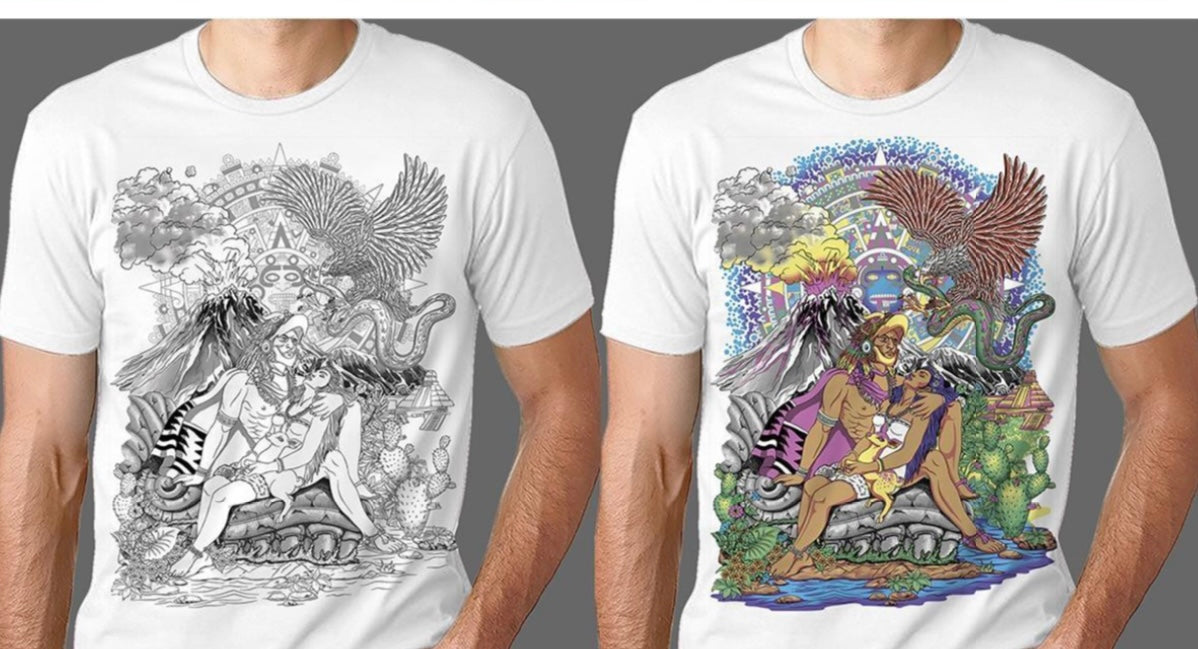Amor eterno con calendario magic t-shirt